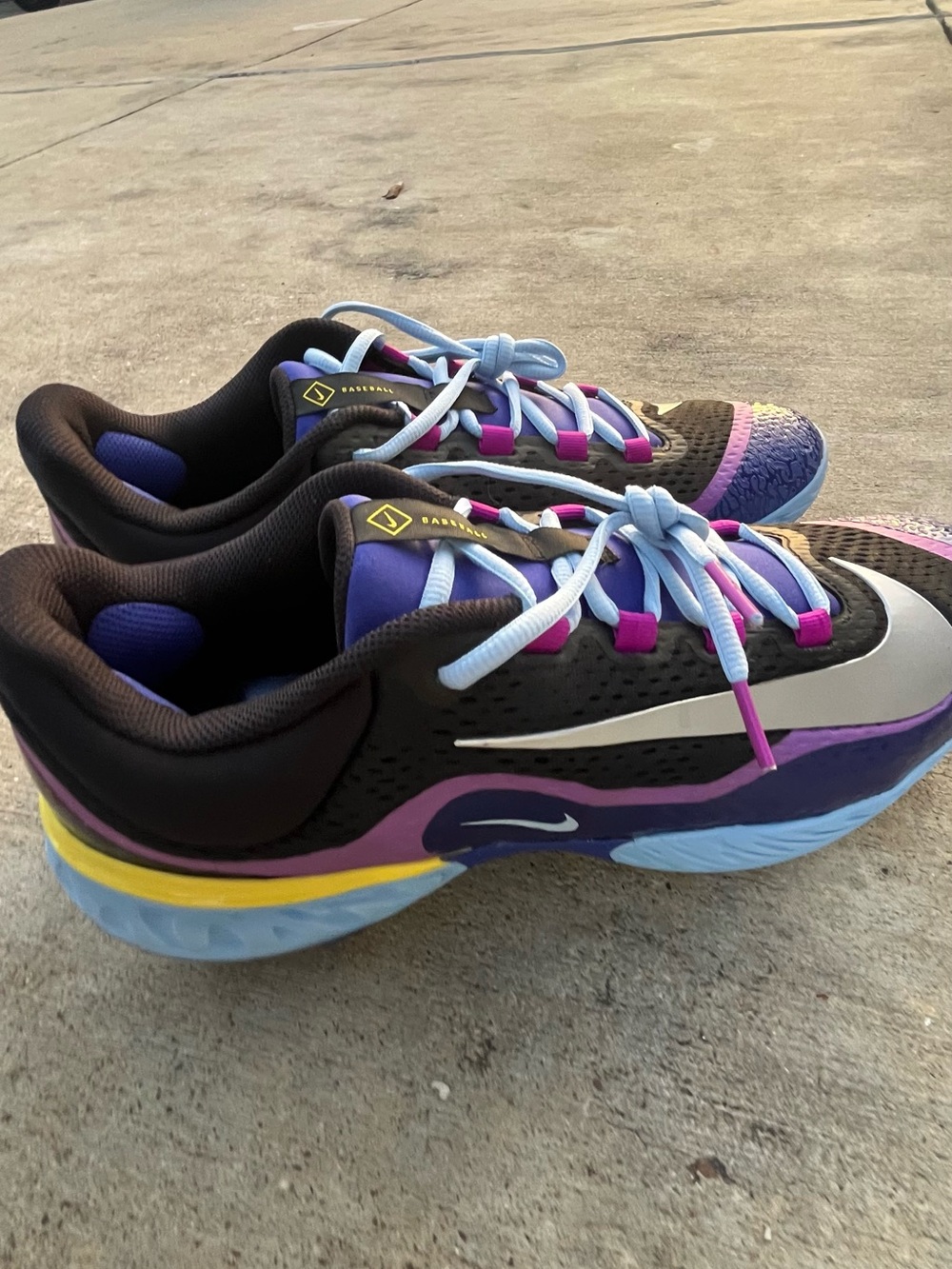 Nike Alpha Huarache Elite 4 Low NRG Mens Sz 14 Baseball Cleats IB5322-500 Rare
